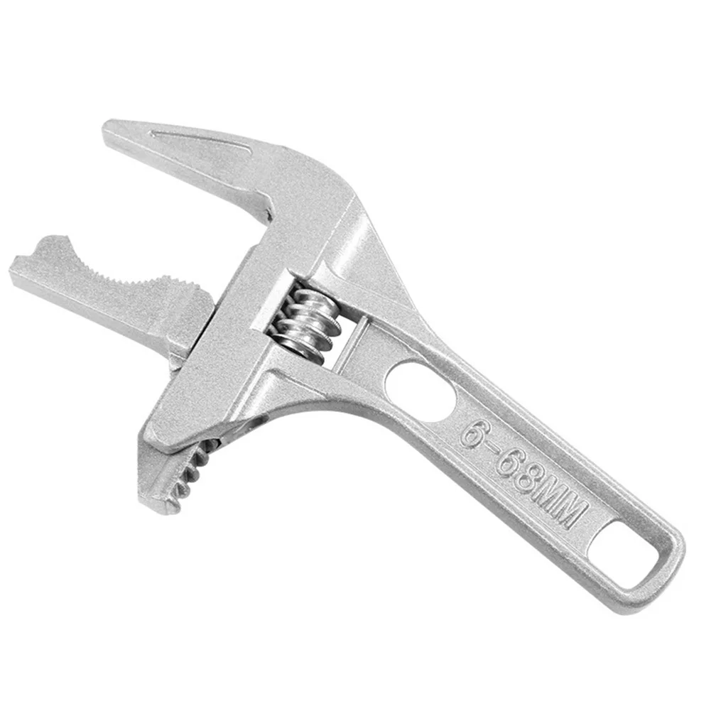 

Adjustable Wrench Wide Multifunctional Plumber Dismounting Installing Lightweight
