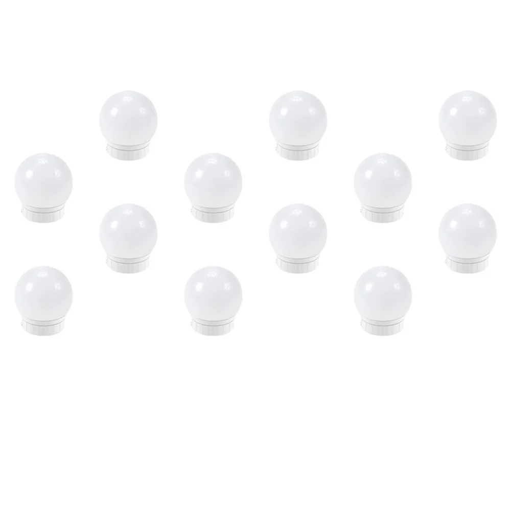 

12pcs Mirror Front Light USB Makeup Light Brightness Adjustable Vanity Light Fill Lamp