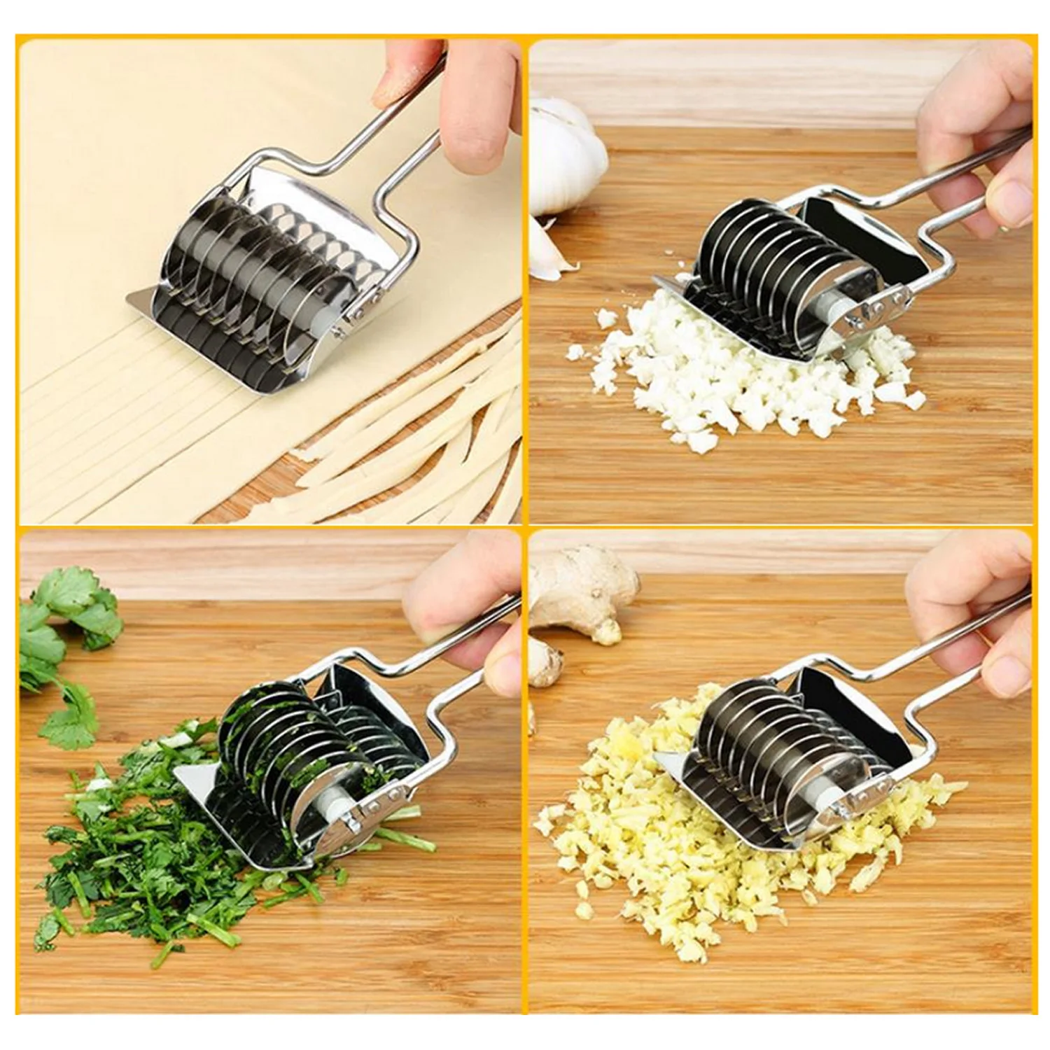 Behogar руководство Нержавеющая сталь лапши решетки аппарат для сворачивания