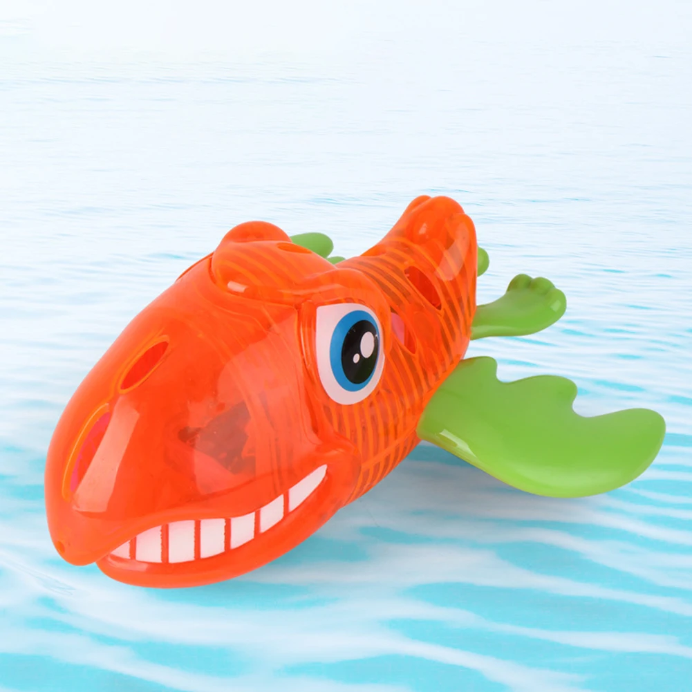 

Kids Educational Toys for Children Gift Cartoon Tortoise Duck Animal Automatic LED Glowing Water Induction Kids Bath Toy