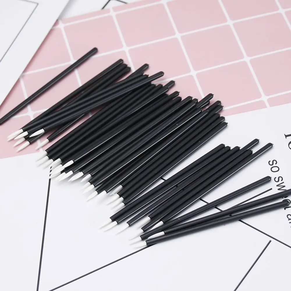 100pcs одноразовая кисть для подводки глаз макияж палочка аппликатор косметика