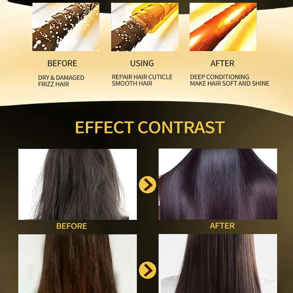 Deep Repair Hair 5 Seconds Repairs Damage Restore Soft film Mask Advanced Molecular Treatment | Красота и здоровье