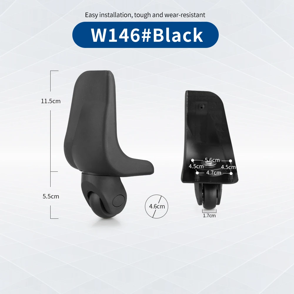 Password box wheel Compatible with Mailv 26B trolley case luggage suitcase repair accessories universal wheels replacement