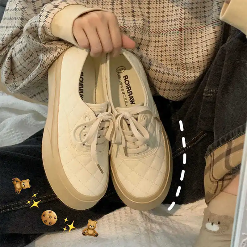 

New arrival Womens Shoes White Sneakers Tennis Spring Autumn Platform Basket Flat Casual Vulcanize Running Shoe Kawaii Trainers