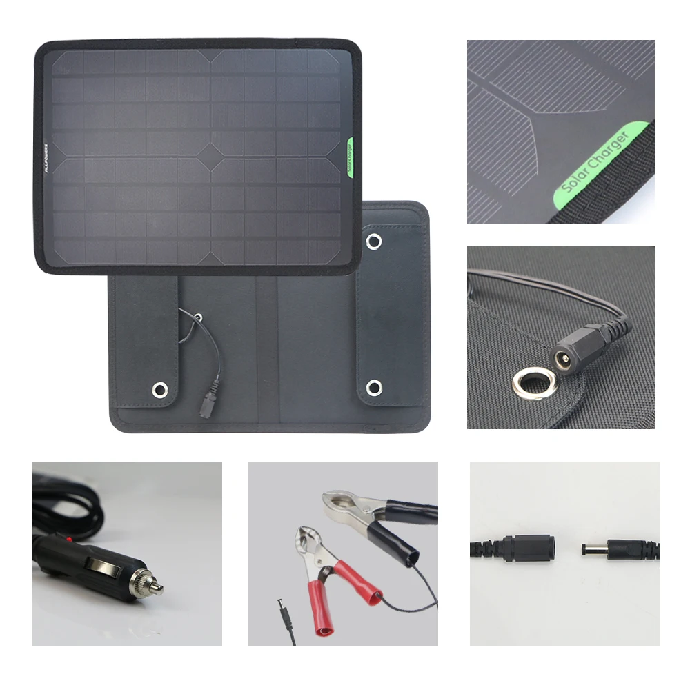 Портативное зарядное устройство ALLPOWERS Панели солнечные автомобильные Зарядное