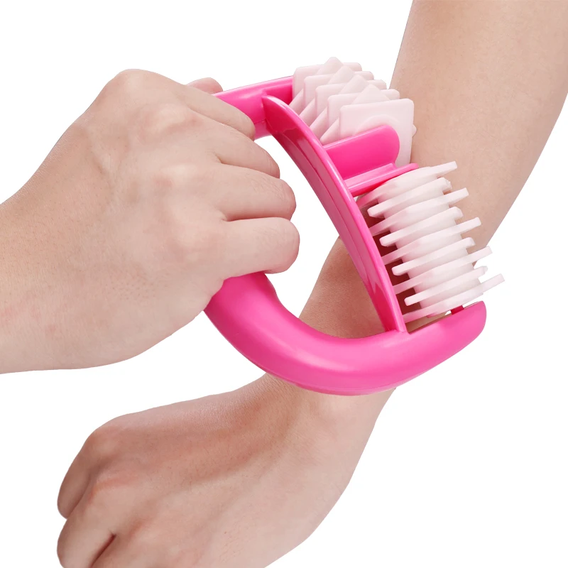 1 шт. голубой роликовый массажер для борьбы с жиром | Красота и здоровье