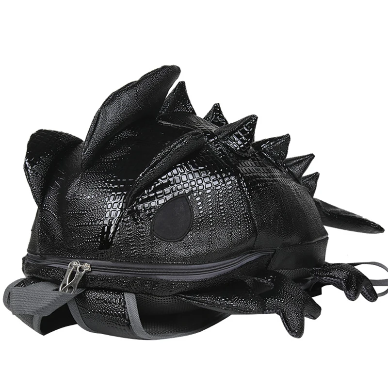 Уникальный 3D Хамелеон персональный PU Рюкзак 2020 Студенческая школьная сумка