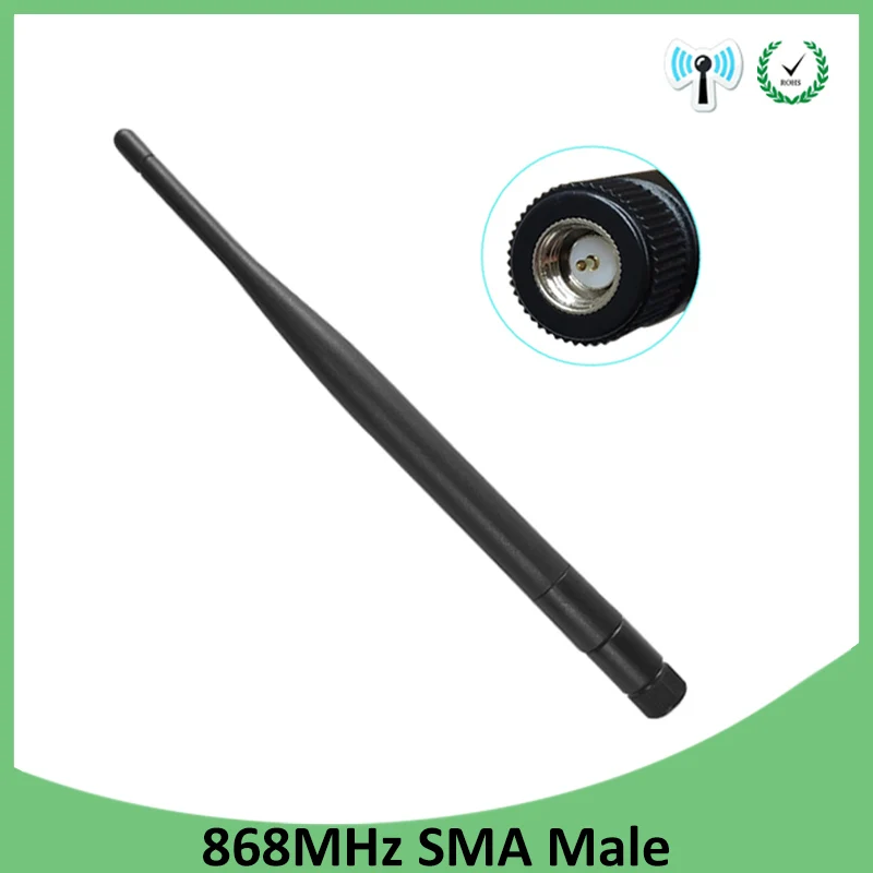 868 MHz 915 MHz Антенна 5dbi SMA разъем GSM 915 MHz 868 MHz antena наружный Ретранслятор Сигнала Антенна Водонепроницаемая Lorawan