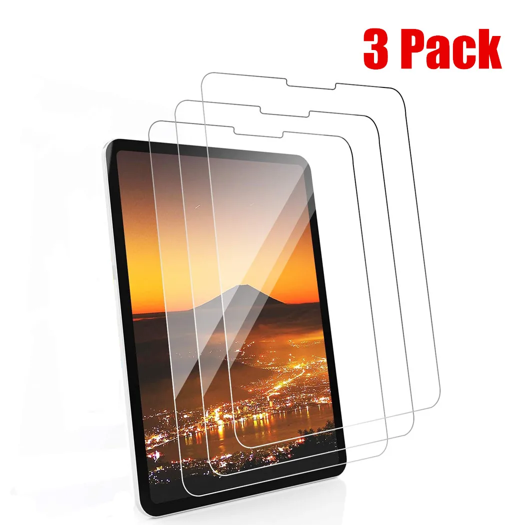 

Película de vidrio templado para iPad Pro 11, Protector de pantalla para iPad 10,2 2019 Air 4 3 2 Pro 10,5 12,9 Mini 5 4 3 2