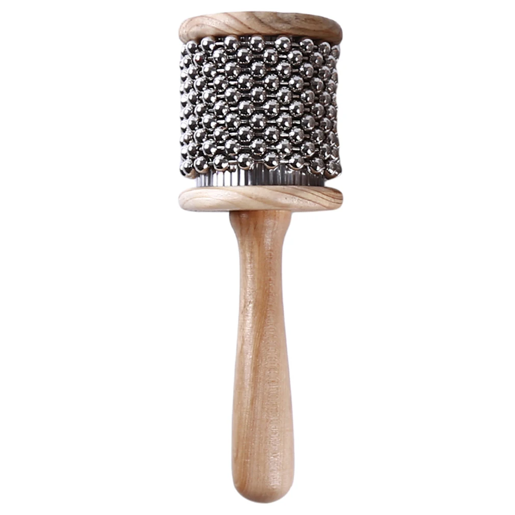 

Children Mini Early Educational Musical Percussion Instrument Baby Toy Kabassa Rattle Instrument Hand Toy