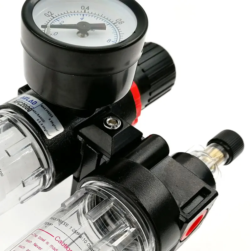 Пневматические компоненты AFR2000 + AL2000 1/4 AFC2000 фильтр-регулятор ловушки отделения воздушного источника для компрессора сепаратора масла и воды.