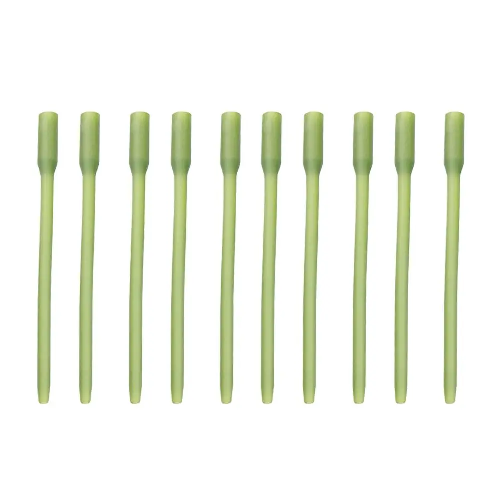 Прочные скрытые втулки для ловли карпа 10 шт. аксессуары длинные резиновые с