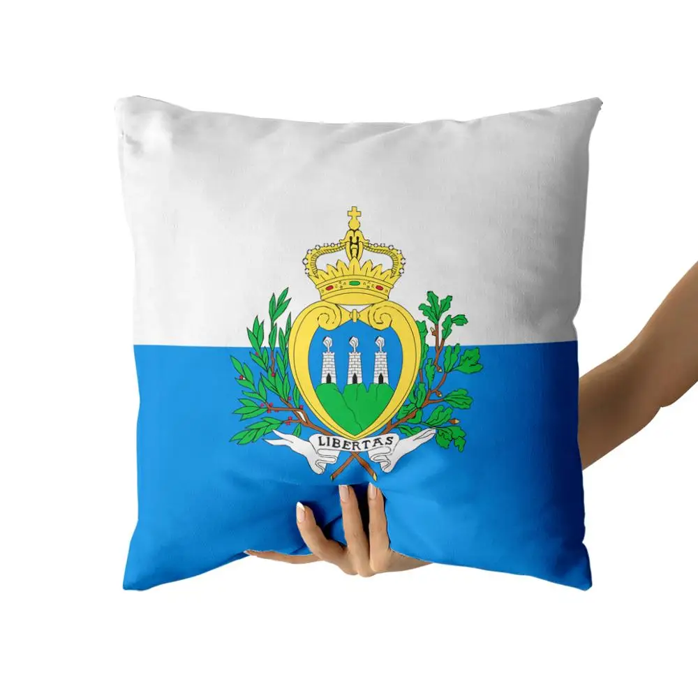

San Marino Cotton Canvas custom pillow custom covers Throw Pillow Pillow Covers personalized gifts