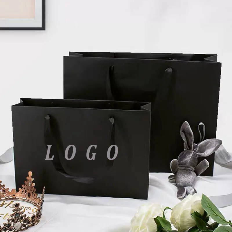 Оптовая продажа 500 шт./лот индивидуальные высококачественные бумажные мешки для