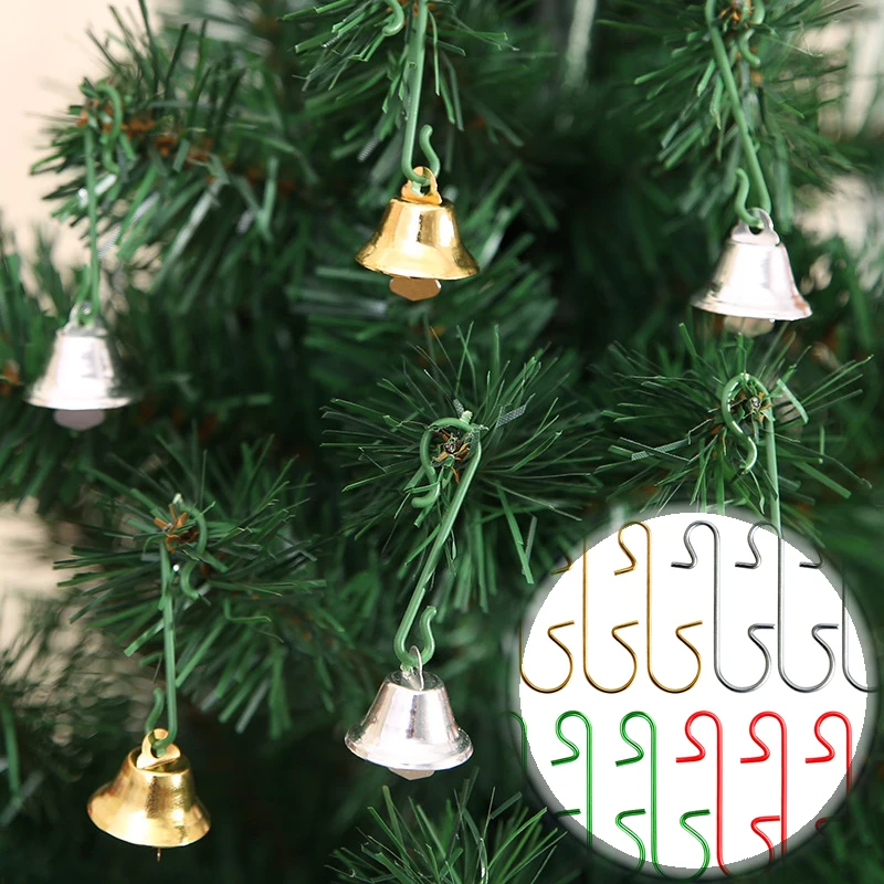 

10Pcs Gold Silver Christmas Gingle Bell for Party Wedding Home DIY Xmas Tree Decorations Jewelry Bells Crafts Ornaments Pendent