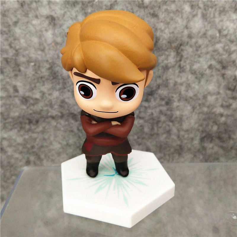 

10Pcs Set Frozen Elsa Anna Kristoff Olaf Hans Sven Anime Figure Peripherals Pvc Model Kawaii Ornaments Toys Gifts for Kids