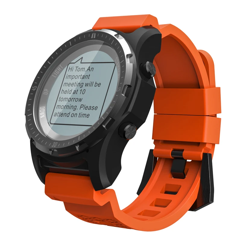 Умные часы HETNGSYOU S966 с GPS наружные наручные пульсометром для езды на велосипеде