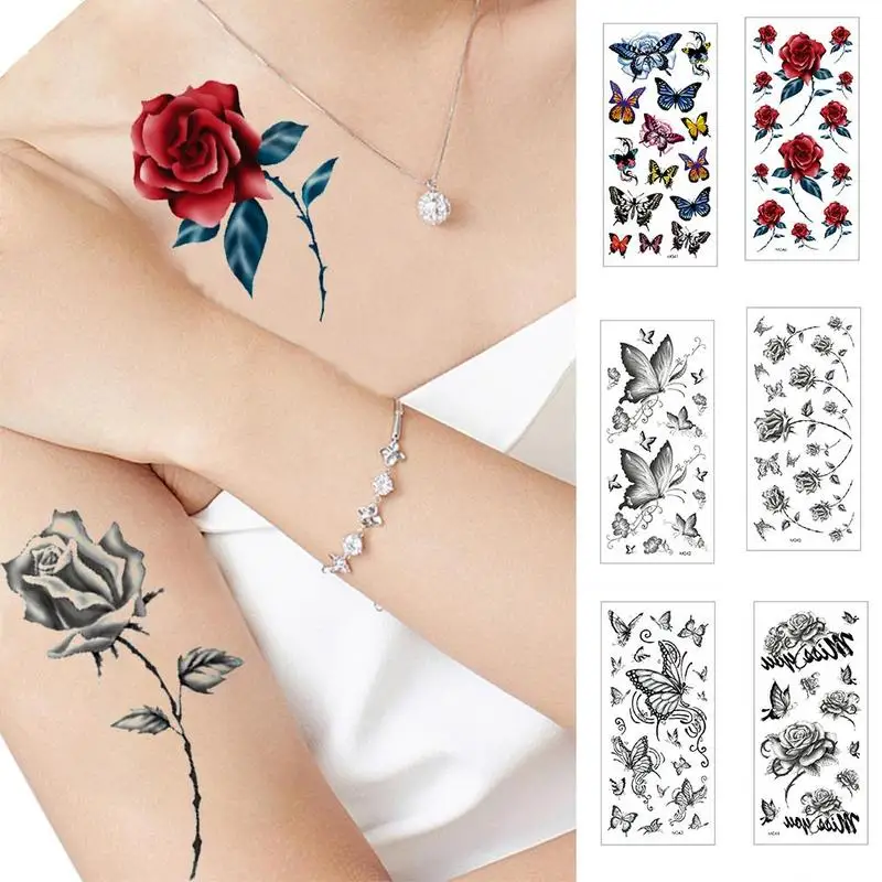 

Waterproof tattoo stickers, animal flowers, miscellaneous picture color printing
