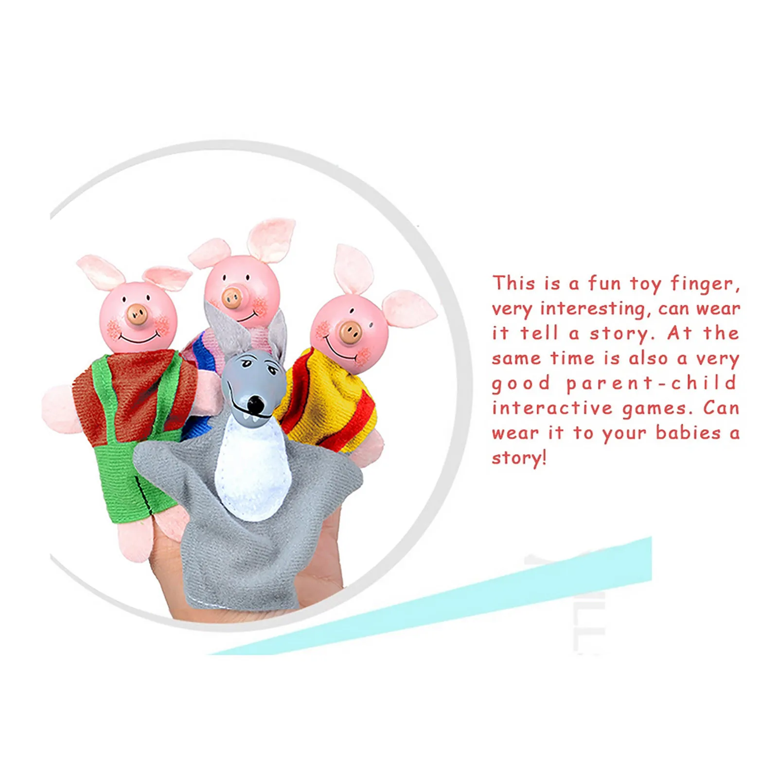 

Куклы на палец, детские мини-животные, Обучающие ручные Мультяшные животные, плюшевые куклы, куклы на палец, театральные плюшевые игрушки дл...