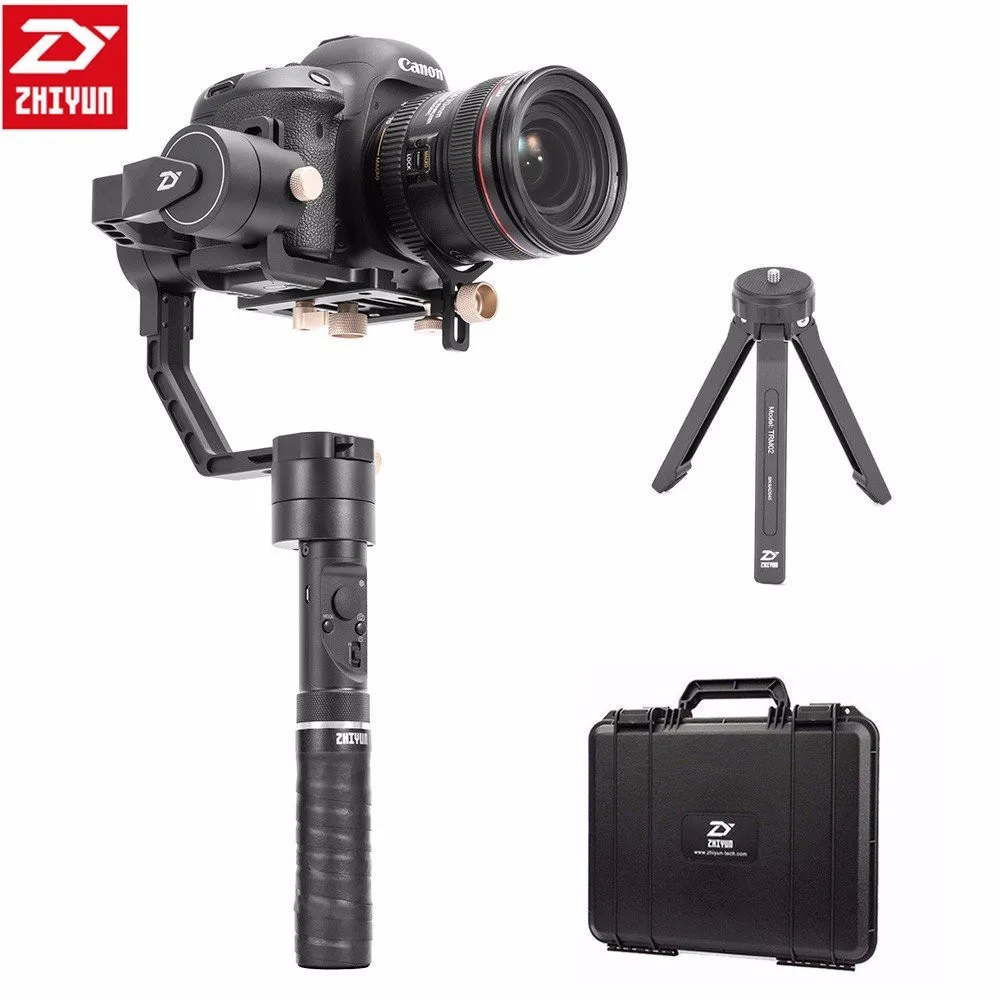 3 осевой ручной шарнирный стабилизатор Zhiyun Crane Plus полезная нагрузка 5 фунтов