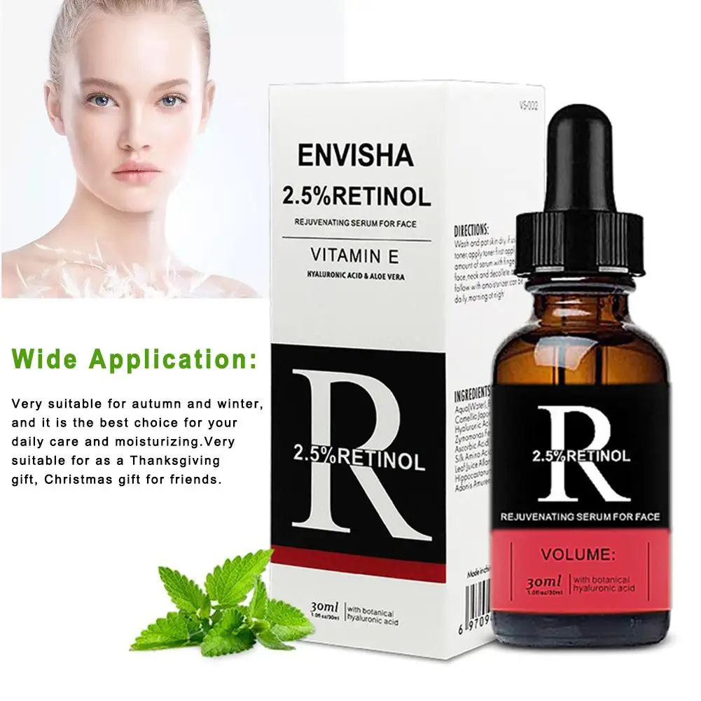 Ретинол эссенция для уменьшения тонких линий ровный тон кожи солнечные пятна и