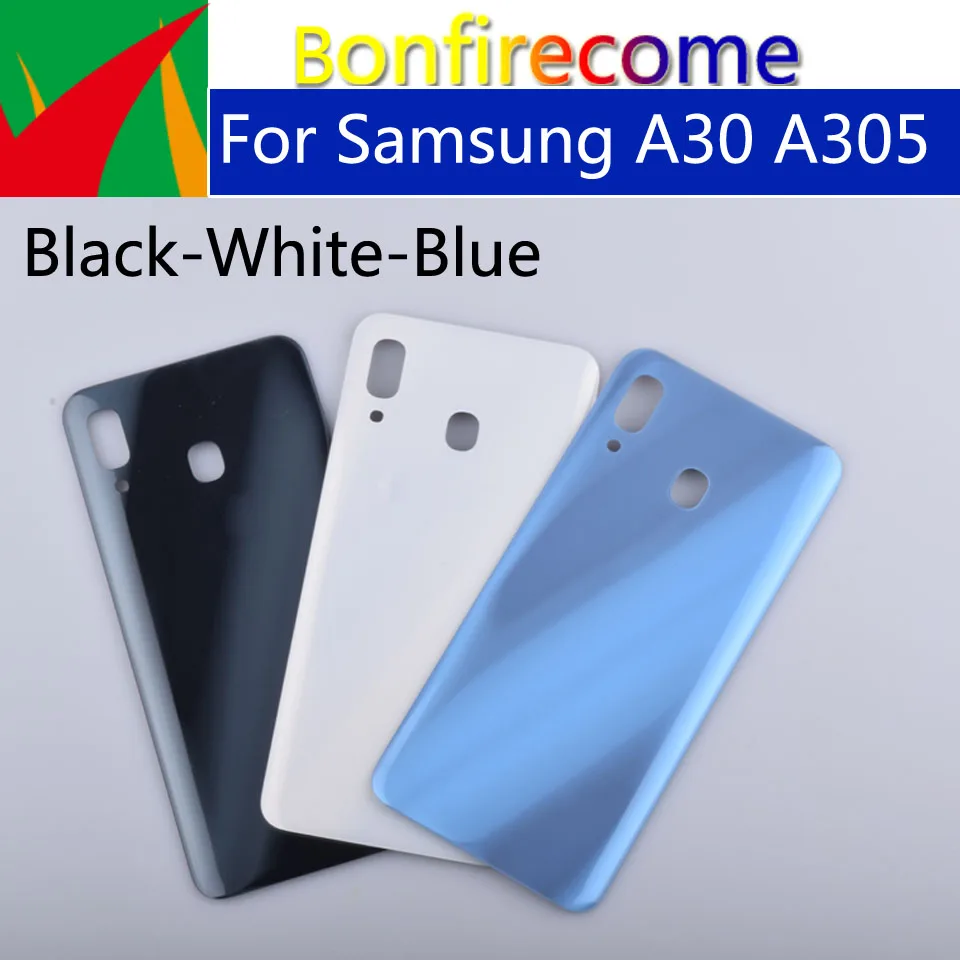 10 штук в партии для Samsung Galaxy A30 A305 A305F SM-A305F Корпус чехол-накладка батарейного