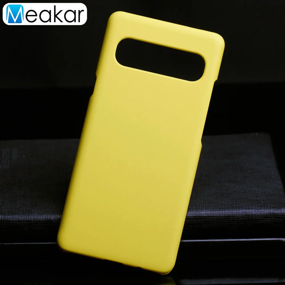 Yellow 6.7For samsung Galaxy S10 5G чехол для samsung Galaxy S10 S10E S9 S8 S11E 5G рlus Lite S10Plus S10Lite S8Plus Coque чехол - Цвет: Yellow