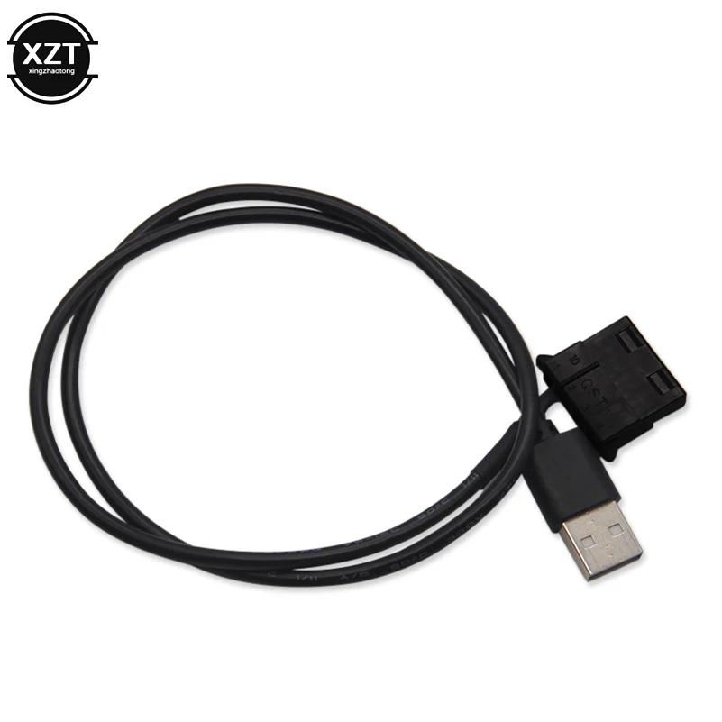 4-контактный USB ПК Компьютерный Вентилятор кабель питания 5 в адаптер Папа-мама Molex