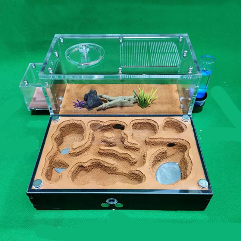 

Pet Ant Acrylic Sand Castle Nest Workshop Home Ant Farm Underground Intelligent Temperature Control Concrete Ant House