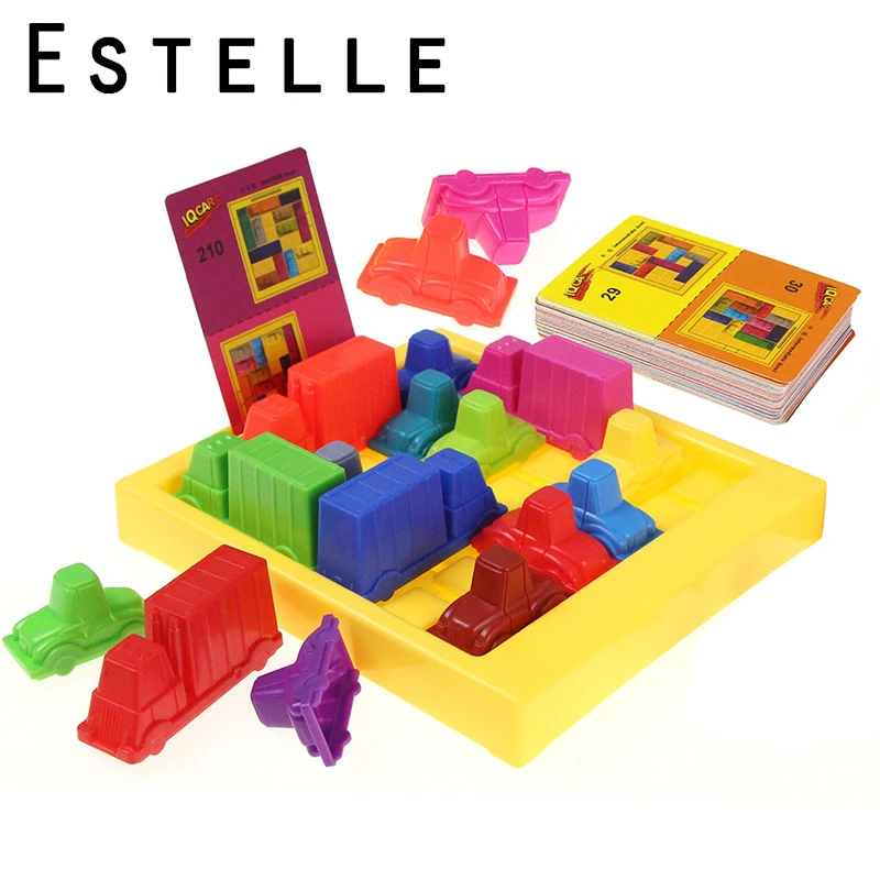 Racing Break IQ Car Game автомобильная игра-головоломка креативная пластиковая игра с