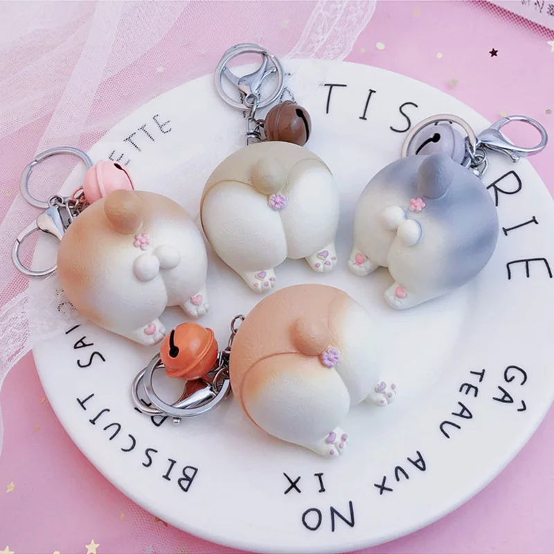 Собака корги для бедер и ягодиц мягкие игрушки животные Kawaii эластичность собака