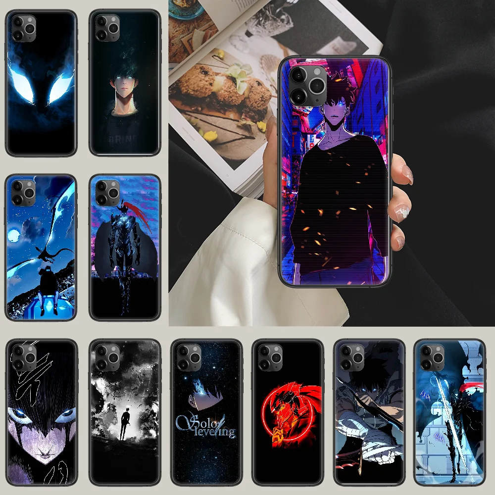 Чехол накладка для телефона с рисунком из аниме Соло iphone 5 5s se 2 6 6s 7 8 12 mini plus X XS XR 11