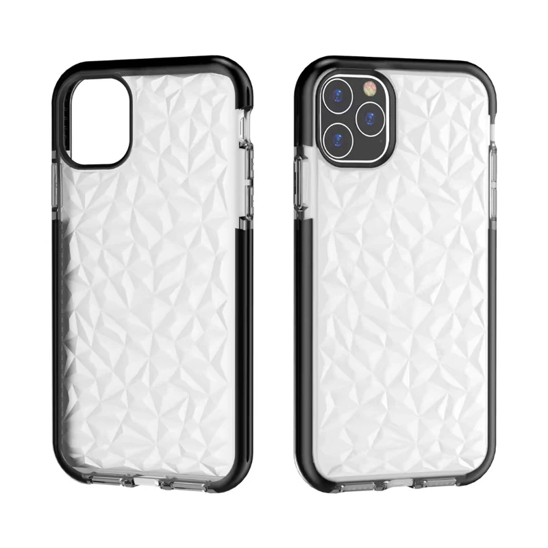 Силиконовый 3D Алмазный чехол для iPhone 11 Pro Max задняя крышка 6 6s 7 8 Plus Xs Xr X Роскошная