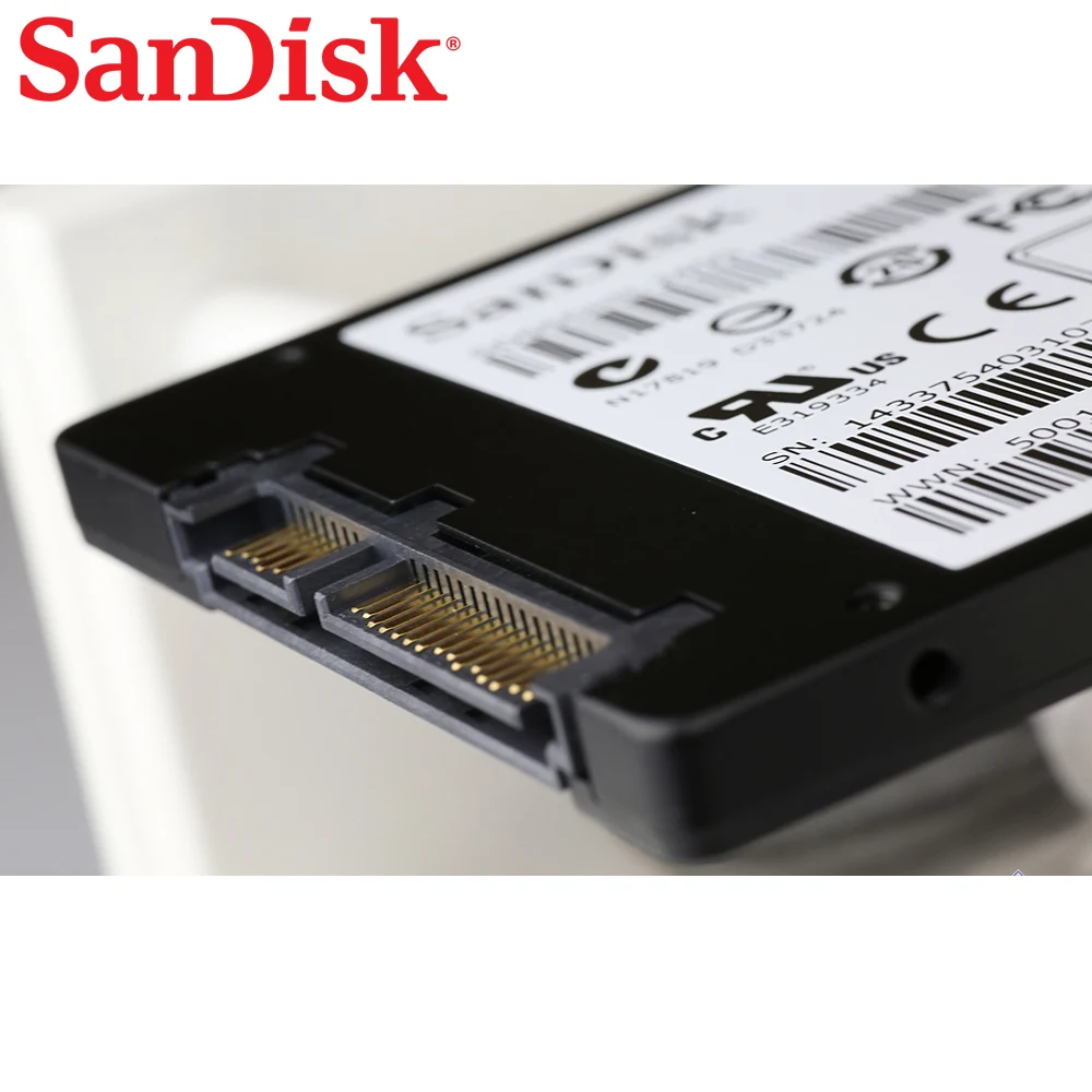 100% Sandisk SSD Plus 120 ГБ 240 480 SATA III 2 5 дюйма твердотельный диск Внутренний жесткий