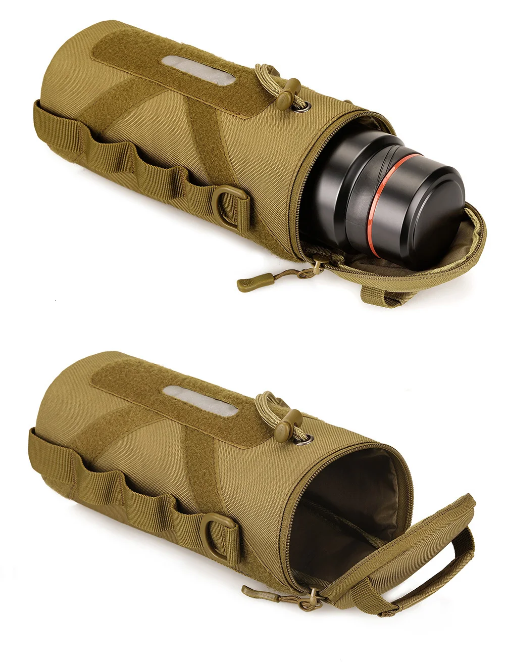 SINAIRSOFT Новинка 1000 мл тактическая Сумка Molle для бутылки воды нейлоновый военный рюкзак чехол для фляги кобура открытый дорожный чайник сумка