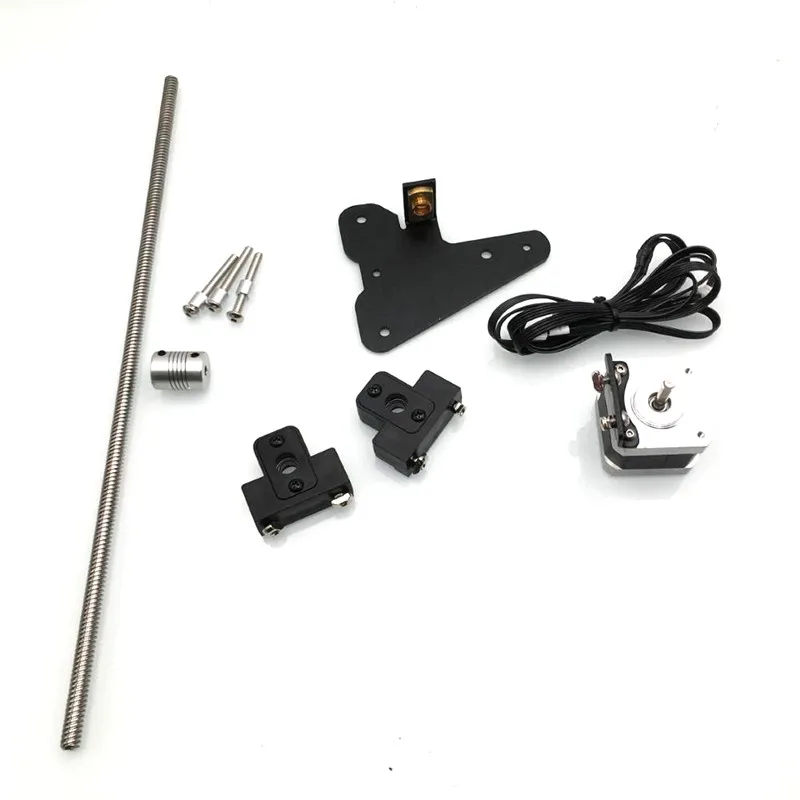 Price Funssor 1set Voxelab Aquila طابعة ثلاثية الأبعاد المزدوج Z محور محرك متدرج ترقية عدة المزدوج Z محرك المحرك وزارة الدفاع