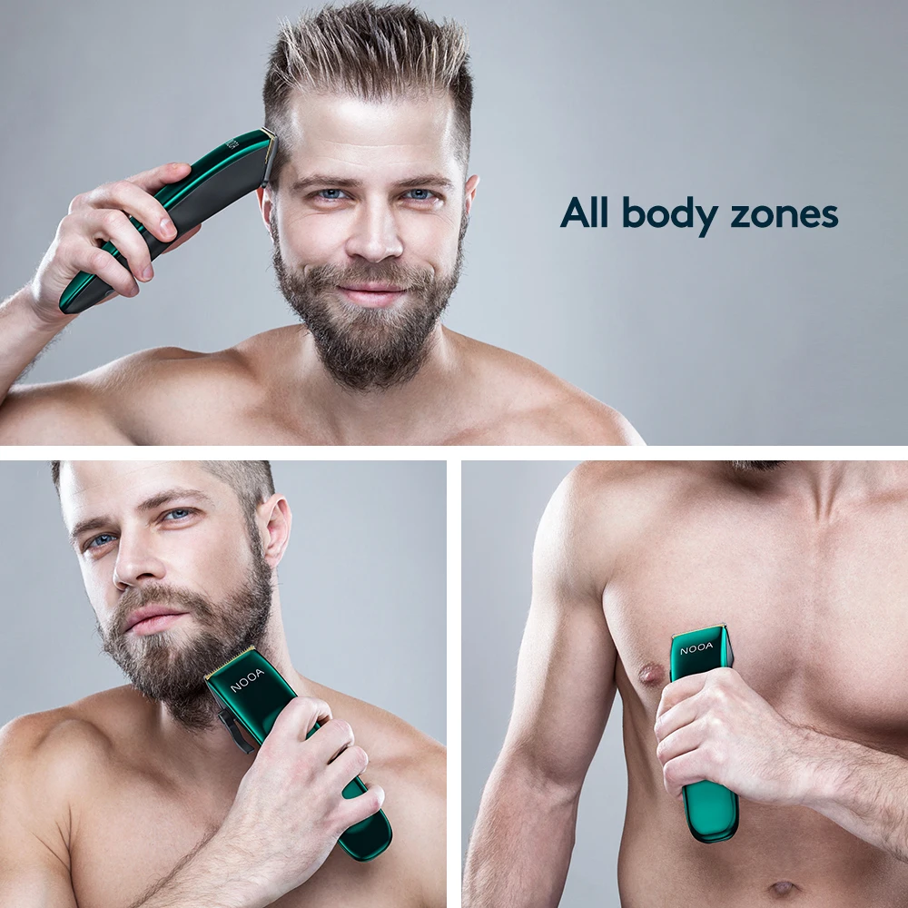 Перезаряжаемая электрическая машинка для стрижки волос NOOA профессиональный