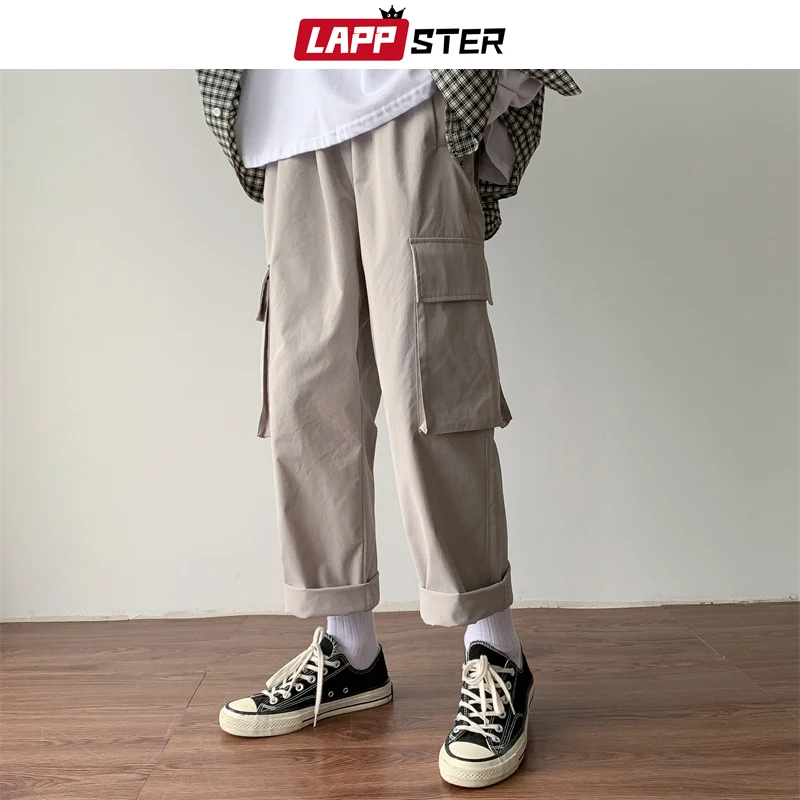 Мужские брюки карго LAPPSTER свободные повседневные штаны шаровары в стиле