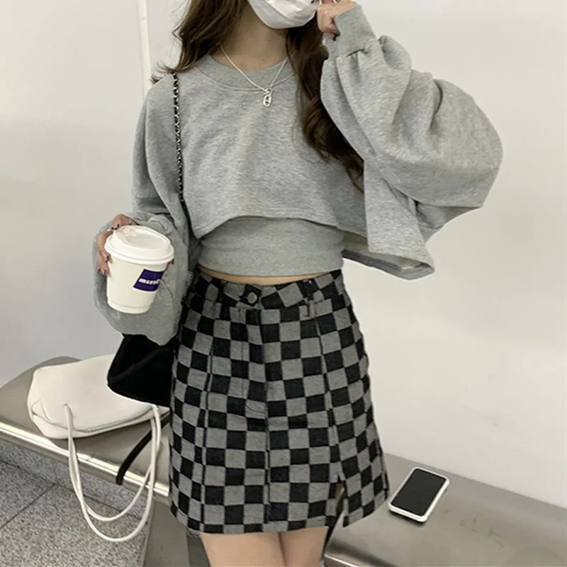 Женские повседневные свитшоты свободного кроя стиль хип-хоп танцевальные