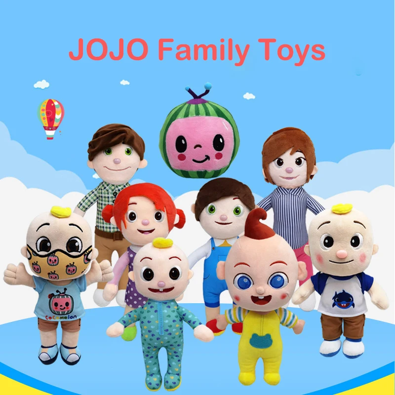 

JJ Cocomelon Toy Musical Bedtime Soft Plush Doll For Baby Music Baby Doll Christmas Kids Toys Birthday Gift Anime Plushie