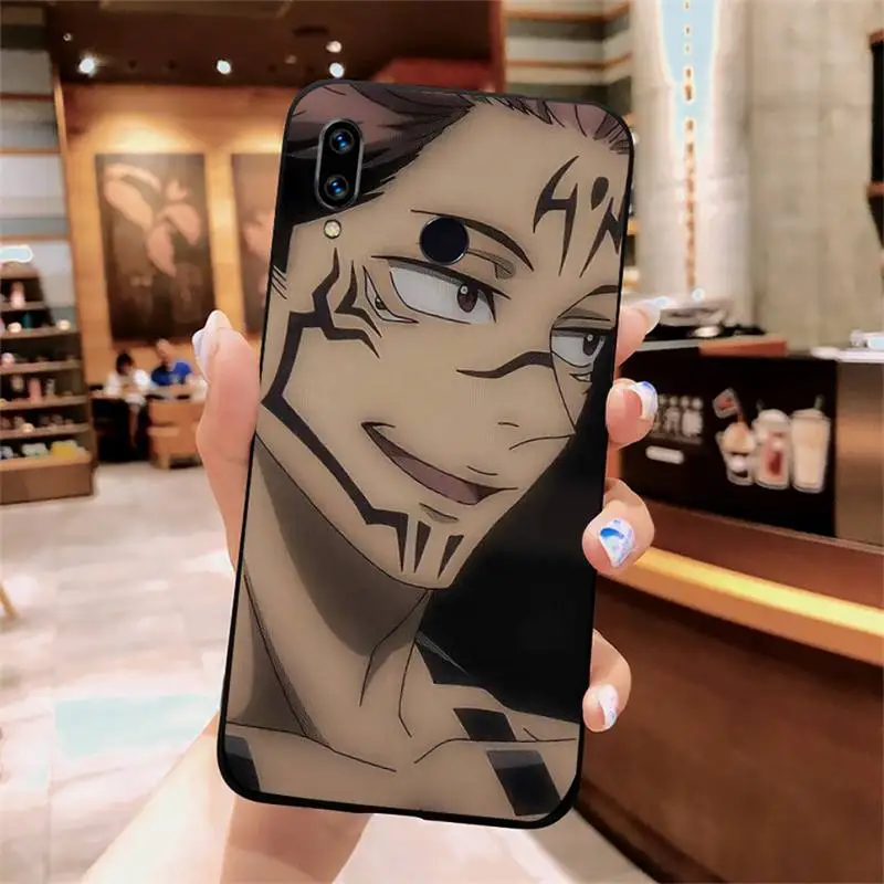 

Jujutsu Kaisen Yuji Itadori Phone Case For Xiaomi Redmi note 7 8 9 t k30 max3 9 s 10 pro lite