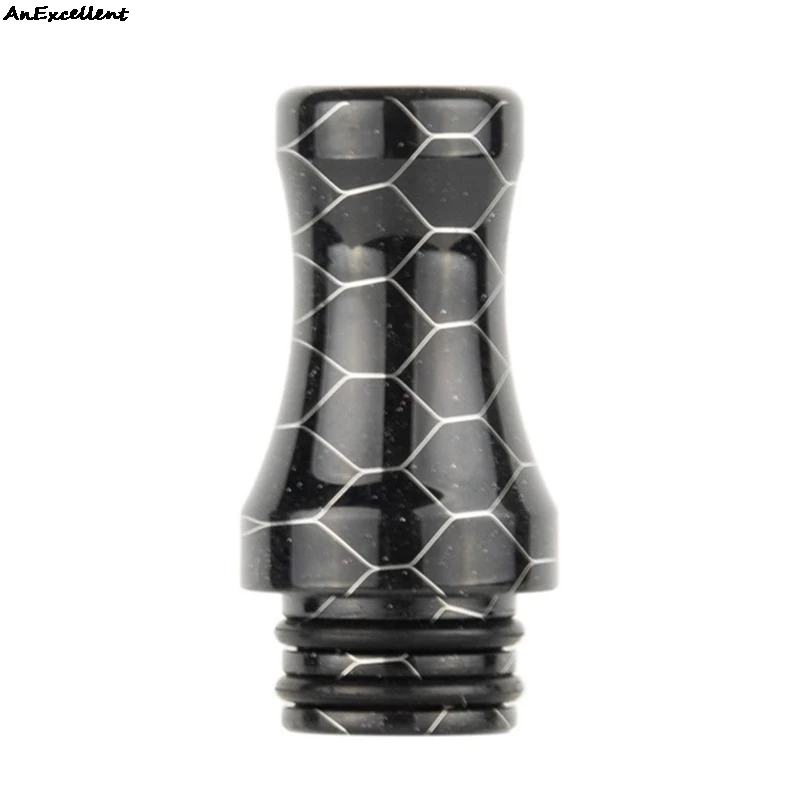 Плоский длинный полимерный мундштук для вейпа 510 Змеиный электронной сигареты