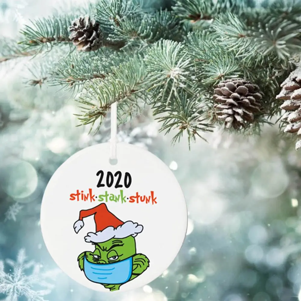 2020 карантин Рождественский орнамент Гринч без неприятного запаха воняло с