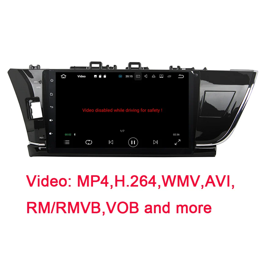 YESSUN Android для Toyota Corolla 2014 ~ 2015 Автомобильный навигатор GPS Аудио Видео Стерео