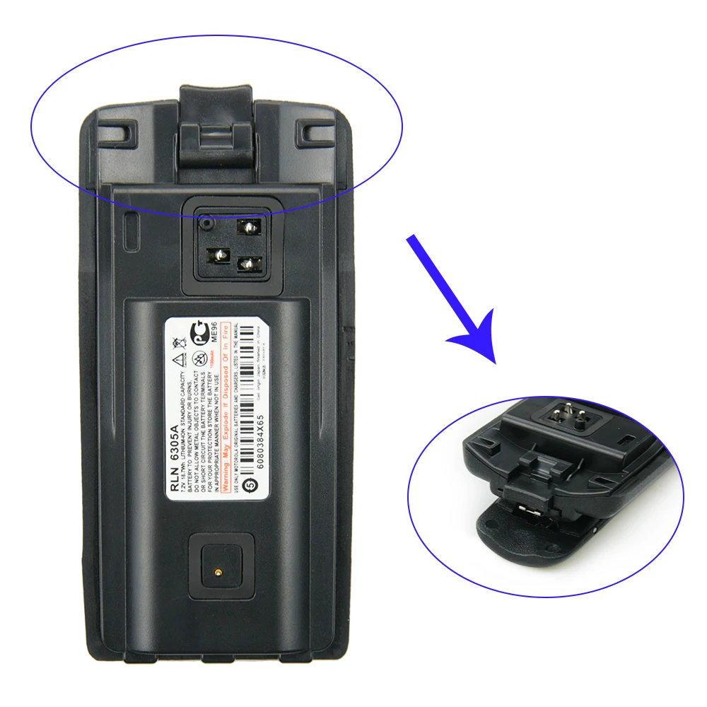 2X Replacement Battery for Motorola Two-Way Radio A10 A12 CP110 EP150 Two Way Radios With | Электроника