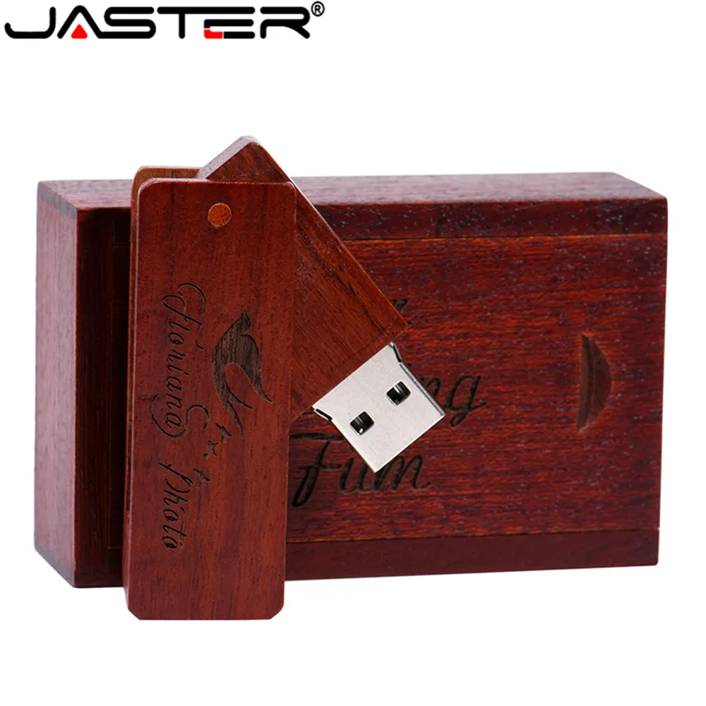 JASTER более 1 шт. бесплатный логотип USB 2 0 деревянный квадратный армейский нож