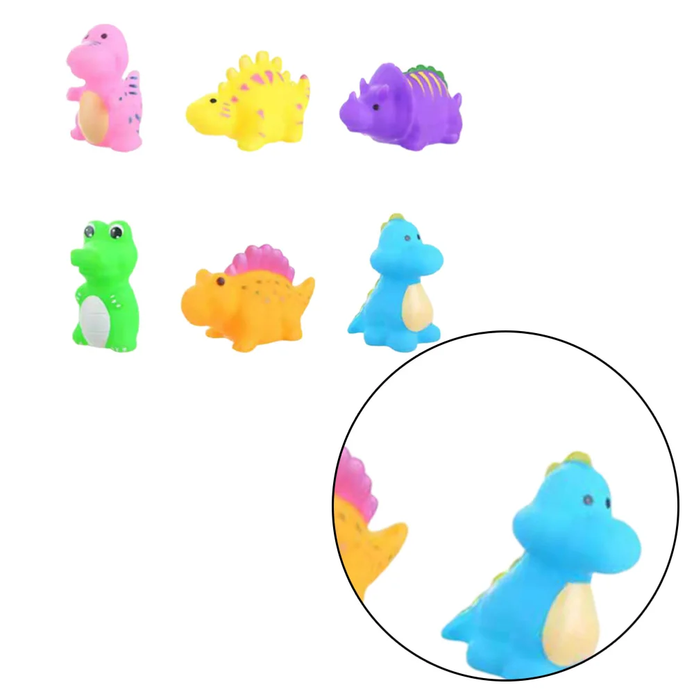 

Creative Animal Shape Baby Bath Toys Squeeze Bathtime Funny Vinyl Toys Voice Plaything for Kids Baby