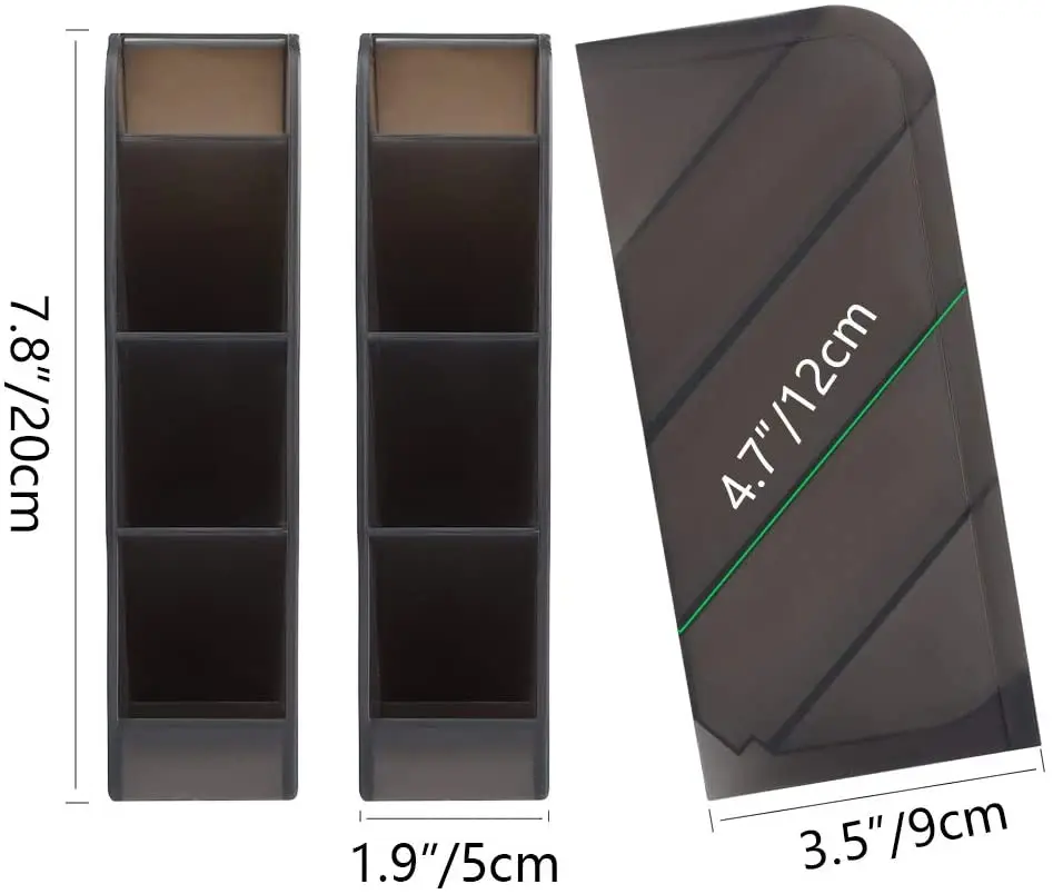 

Big Desk Organizer Pen Organizer Storage For Office School Home Supplies Translucent White Pen Storage Holder High Capacity