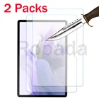 2 упаковки, закаленное стекло для защиты экрана Samsung galaxy tab S7 FE SM-T730 12,4, защитная пленка 9H 2.5D