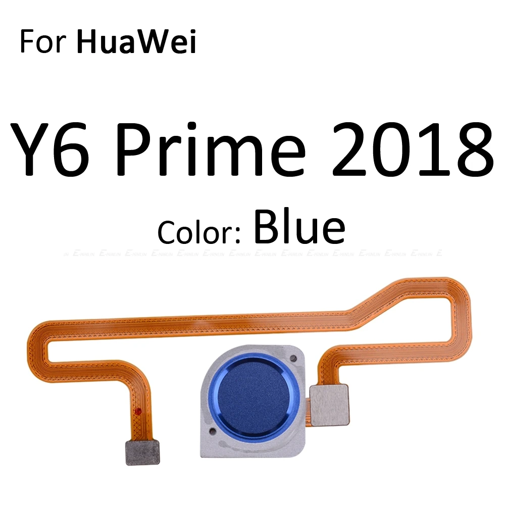 Разъем сканера отпечатков пальцев для HuaWei Y9 Y7 Y6 Prime Pro 2019 2018 2017 сенсорный датчик ID